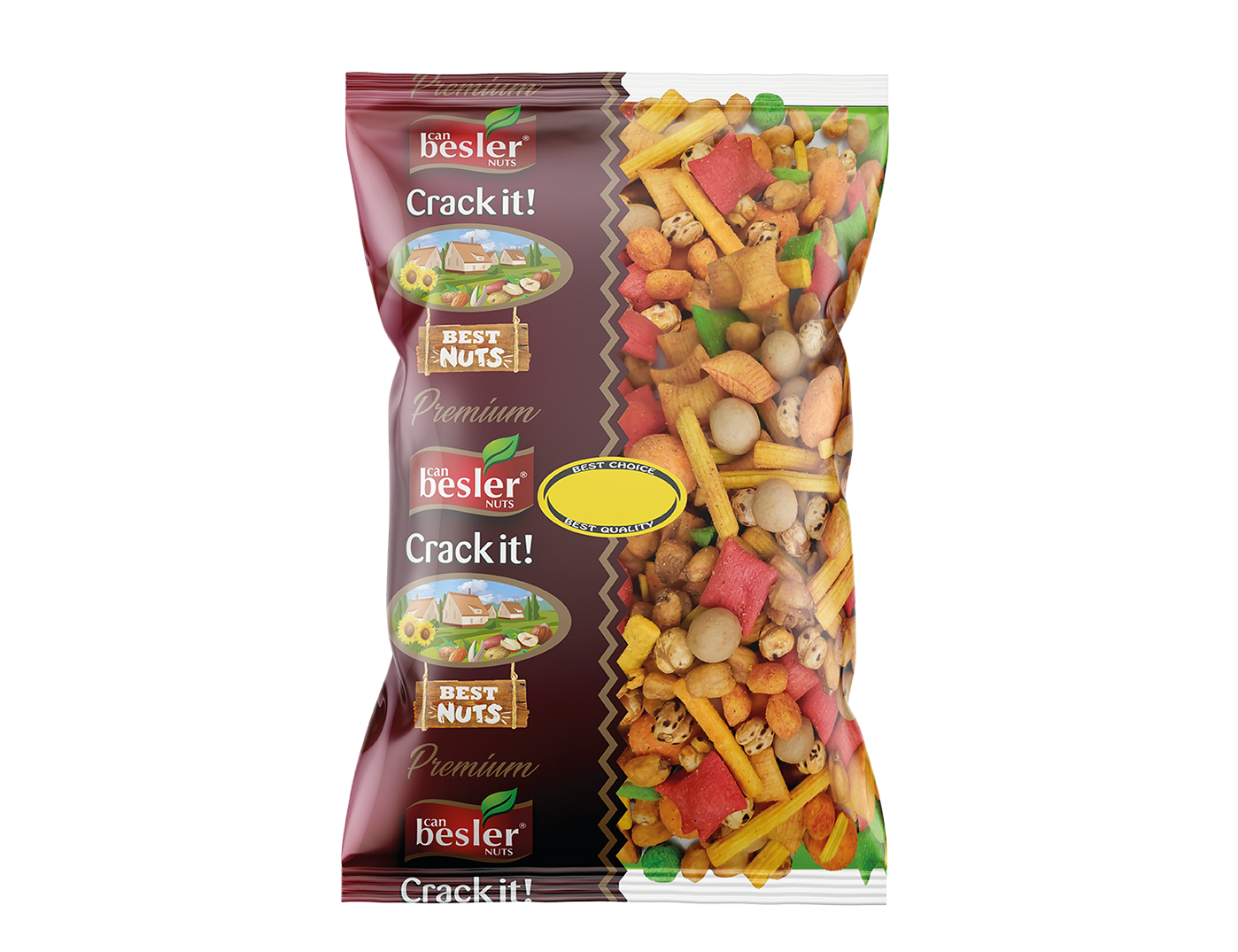 Besler Crack it!, 600 g, Mix Snack X4