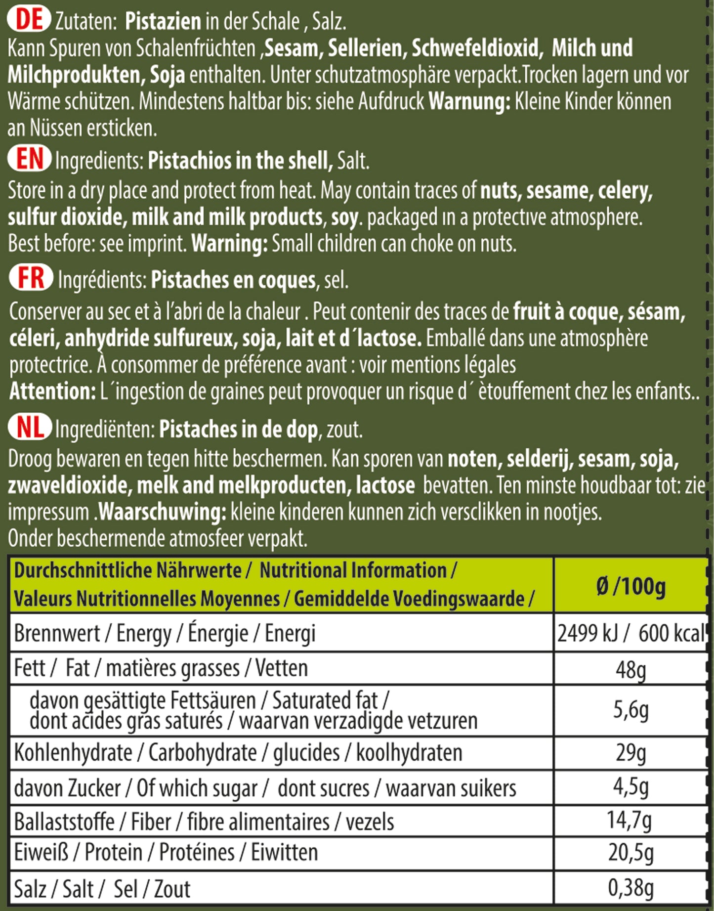 Mr. Cloud Pistazien – geröstet & gesalzen (85g)