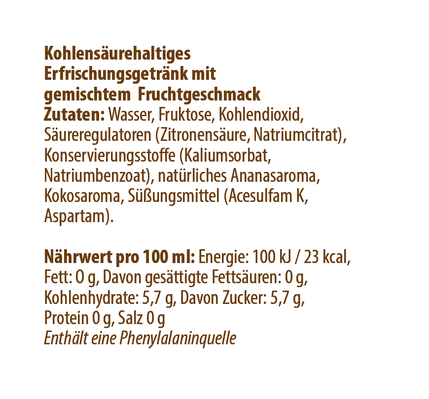 Fresh - Pinacolada 3'lü paket
