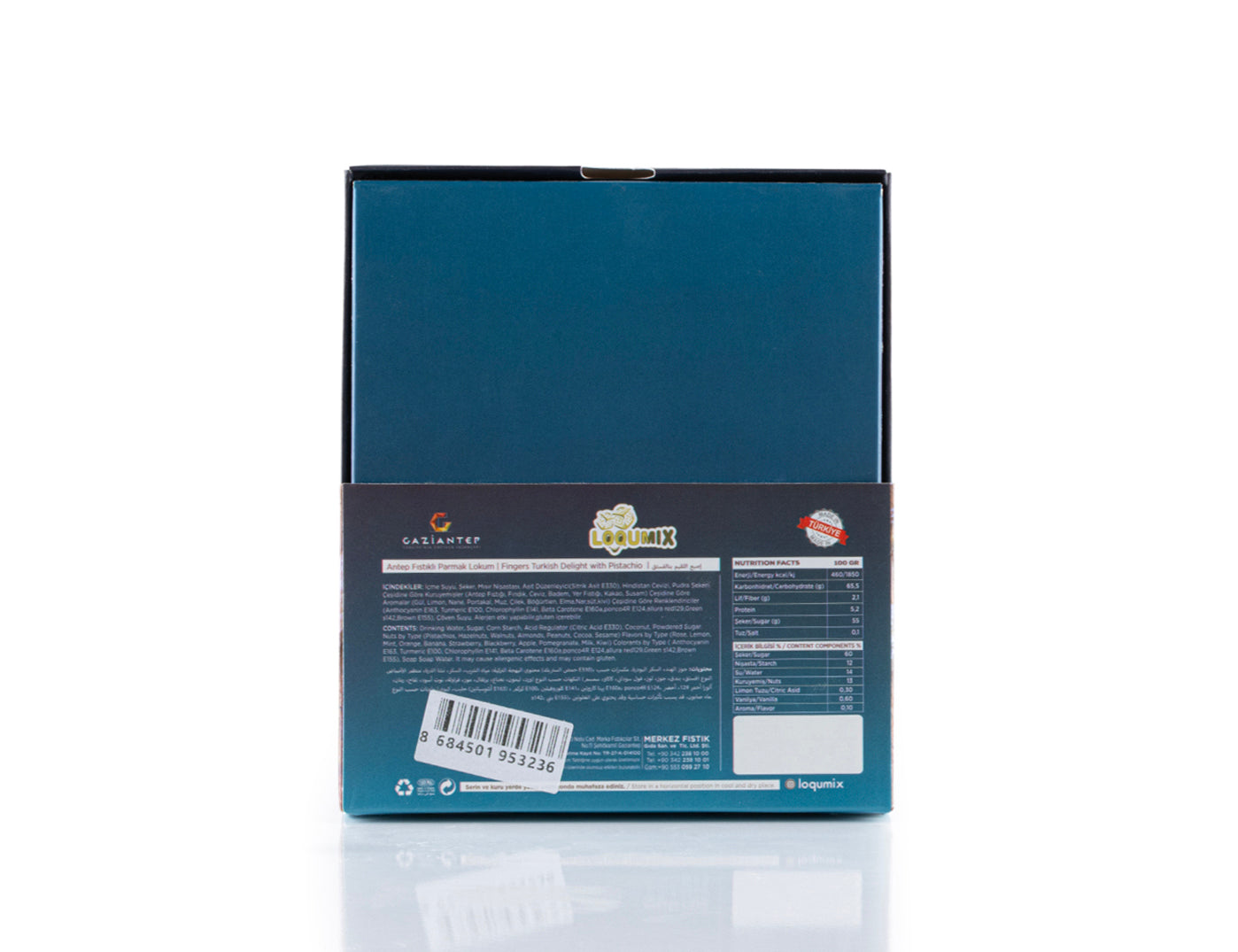 Pistazien Parmak Lokum Natur 350 g