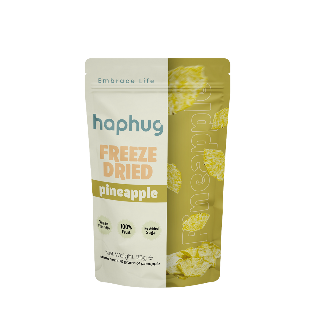 Haphug Dondurularak Kurutulmuş Ananas – 25 g