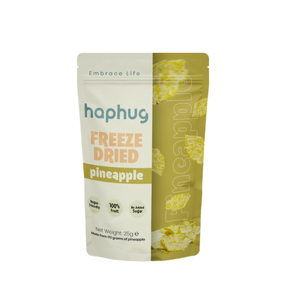 Haphug Gefriergetrocknete Ananas – 25 g