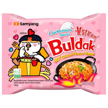 Samyang Buldak Carbonara Hot Chicken Flavour Ramen 130 g – Cremig, würzig & scharf