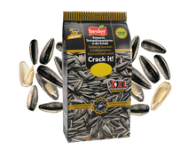 Besler Premium Schwarze Sonnenblumenkerne XXL Dakota – Extra gesalzen 250 g