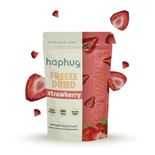 Haphug Gefriergetrocknete Erdbeeren – 20 g