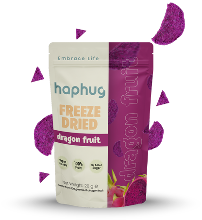 Haphug Gefriergetrocknete Drachenfrucht – 20 g