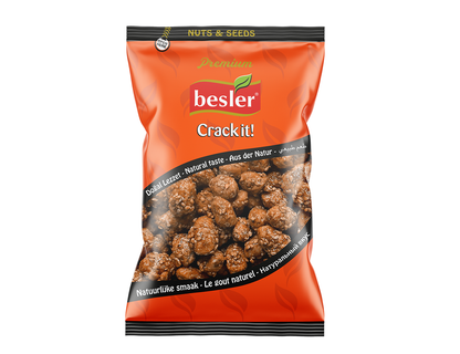 Besler Premium Erdnüsse mit Honig & Sesam 200 g – Süß-knuspriger Genuss