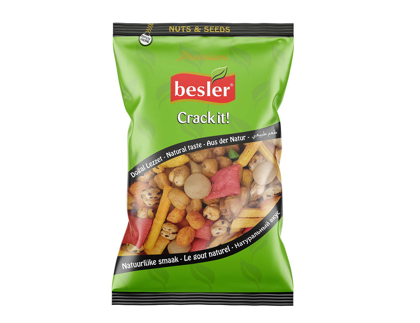 Besler Crack it!, 130 g, Mix Snack X4