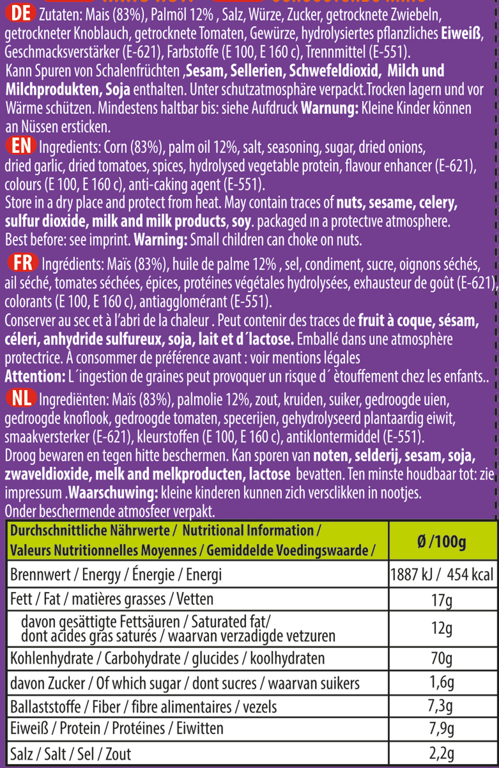 Mr. Cloud Mısır BBQ – kavrulmuş ve baharatlı (60g)