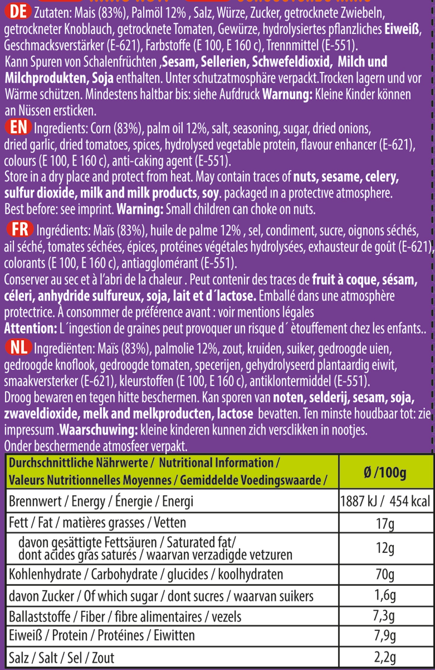 Mr. Cloud Mais BBQ – geröstet & würzig (60g)