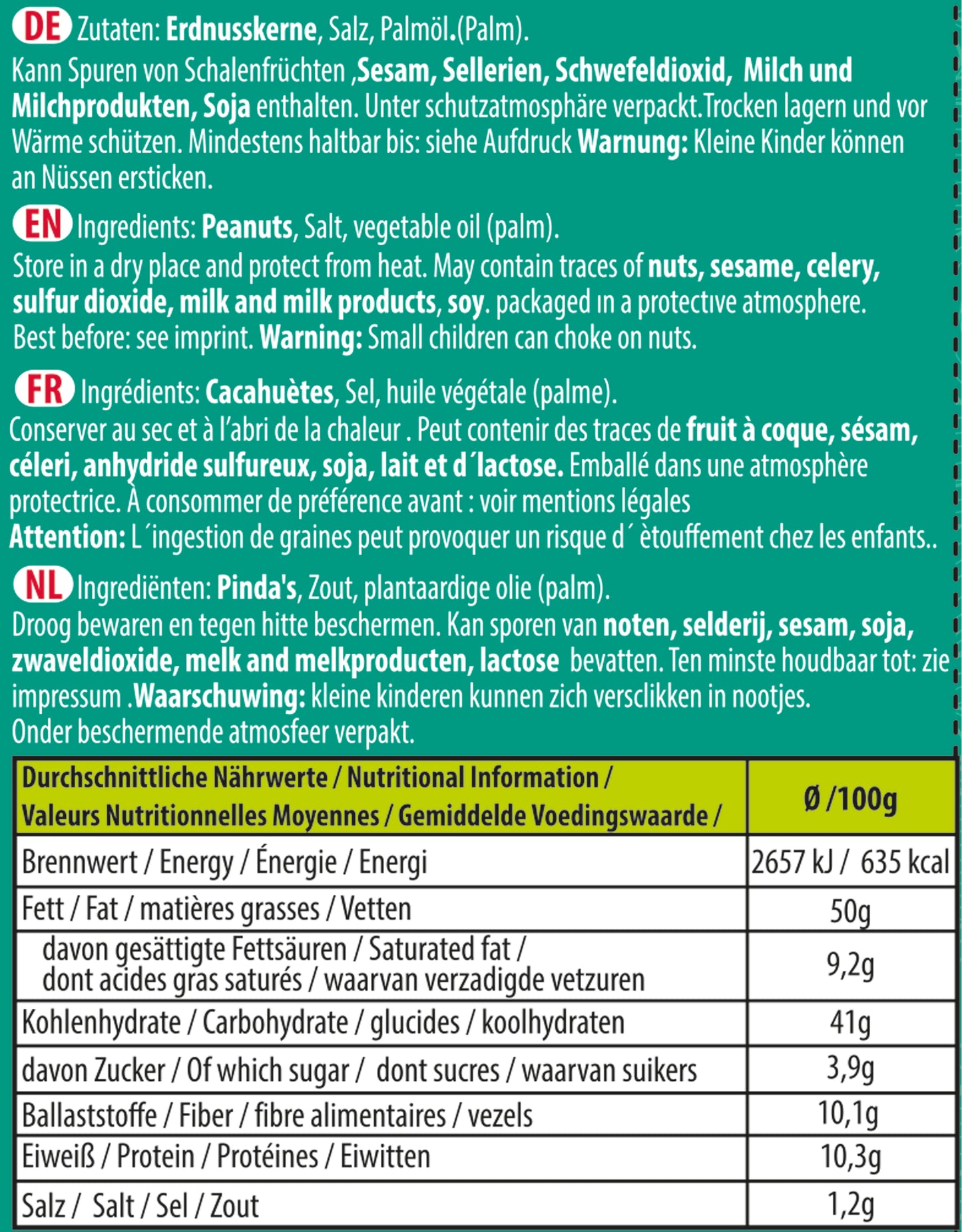 Mr. Cloud Erdnüsse – geröstet & gesalzen (85g)
