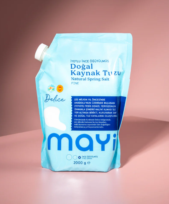 MAYI Quellsalz jodiert und fein 2 kg