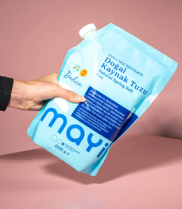 MAYI Quellsalz jodiert und fein 2 kg