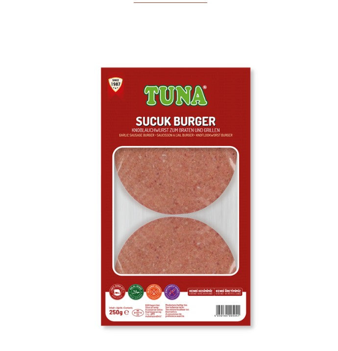 Tuna Sucuk Burger 250 g ( Halal - Zertifiziert )
