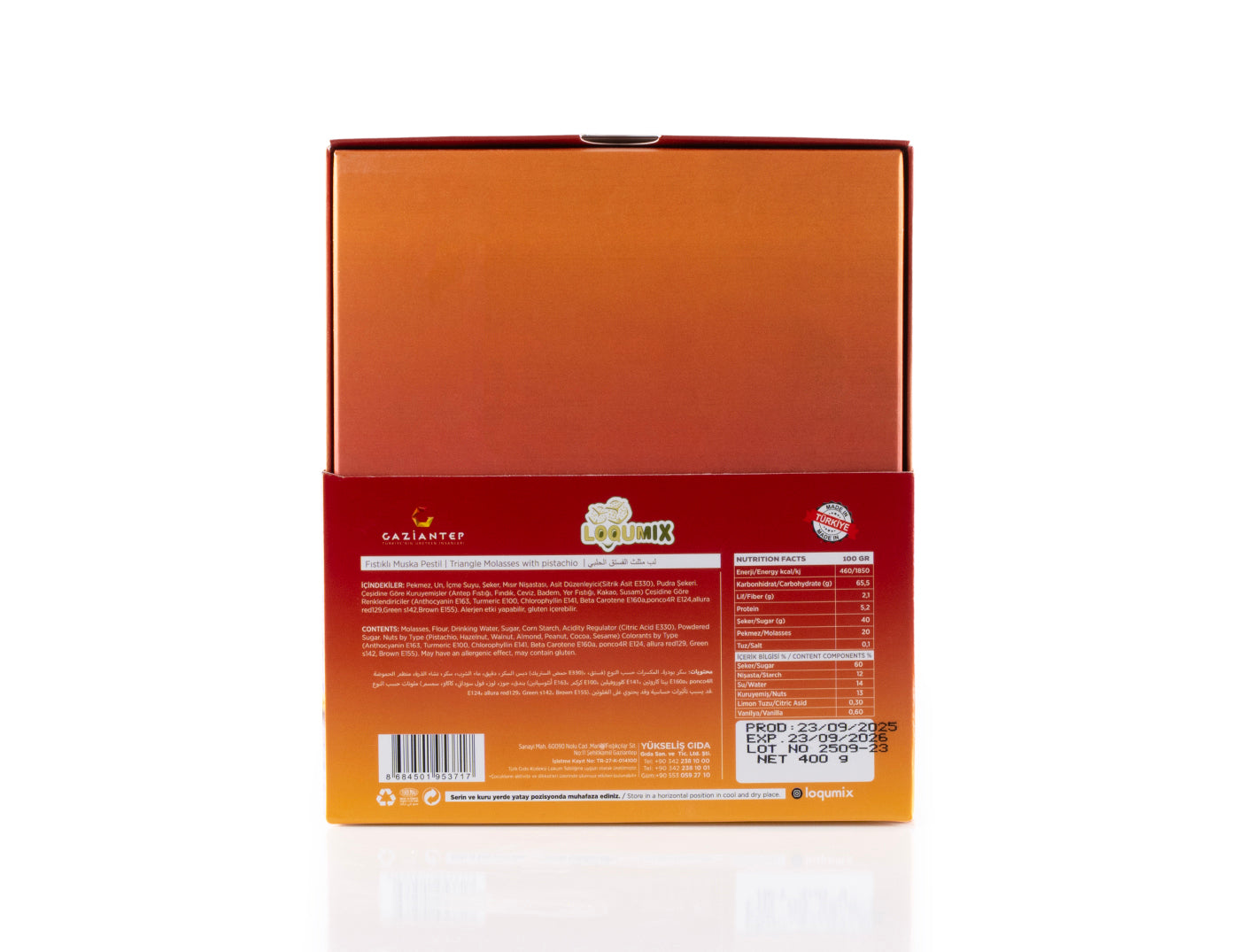 Pistazien Muska Lokum 400 g