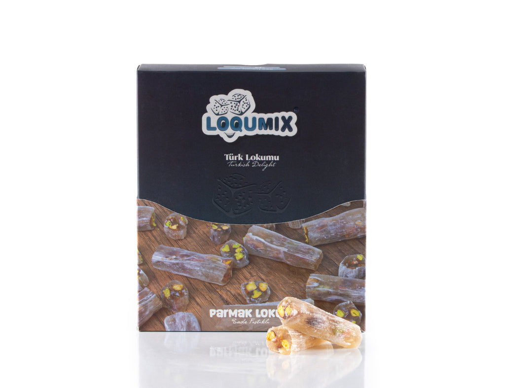 Fıstıklı Parmak Lokum Doğal 350 gr