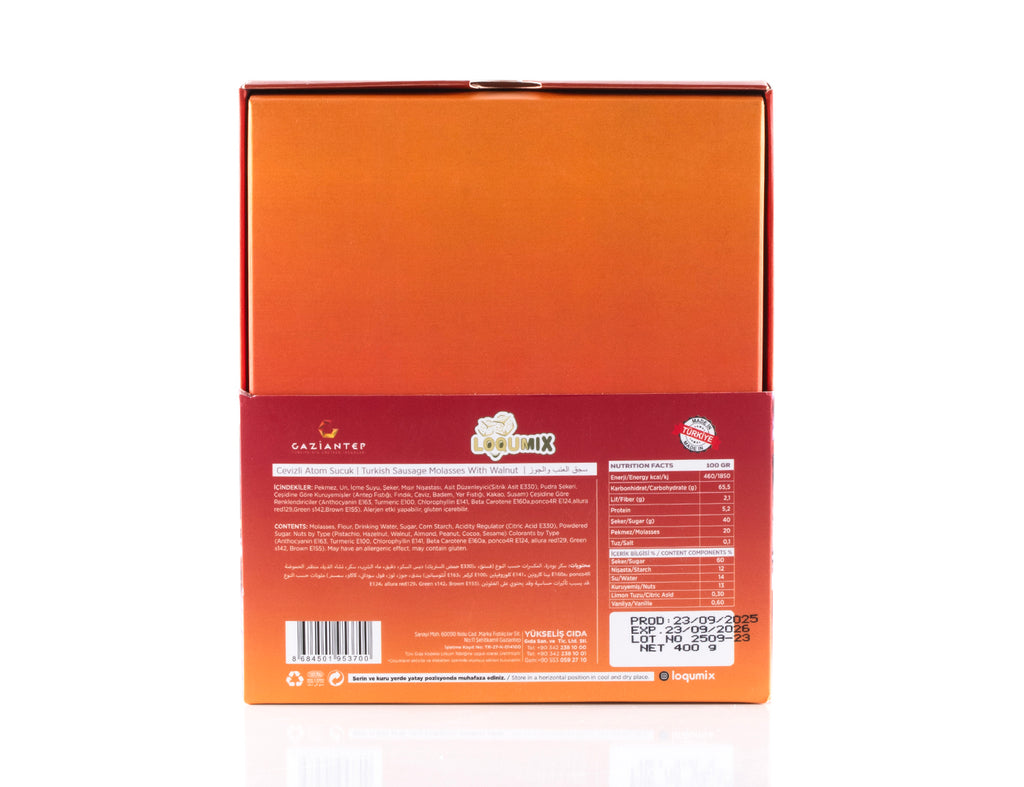 Cevizli Atom Sucuk 400 g