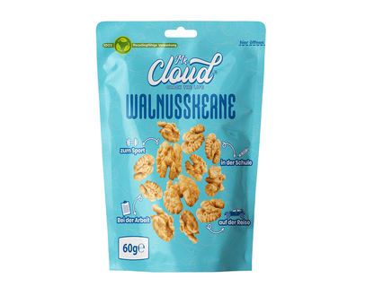 Mr. Cloud Walnusskerne – naturbelassen & voller Energie (60g)