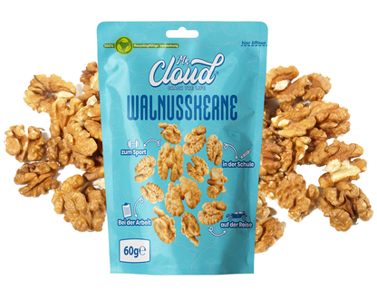 Mr. Cloud Walnusskerne – naturbelassen & voller Energie (60g)