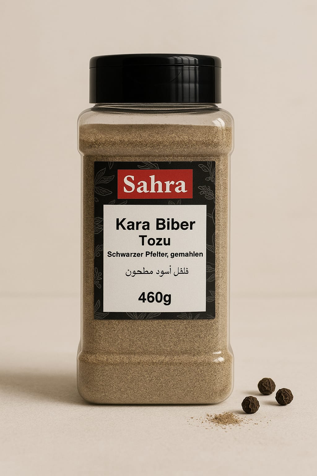 Sahra Schwarzer Pfeffer gemahlen 460 g