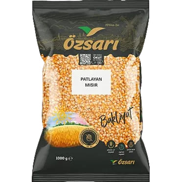 Özsarı Patlayan Mısır (Popcornmais) – 1000 g