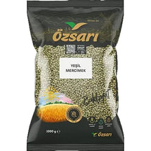 Yesil Mercimek Grüne Linsen Marke Özsari 1000g 