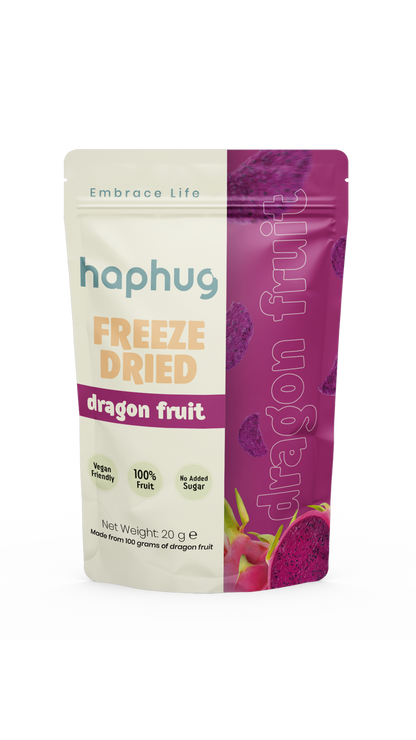 Haphug Gefriergetrocknete Drachenfrucht – 20 g