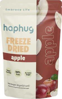 Haphug Gefriergetrocknete Apfelstücke – 20 g