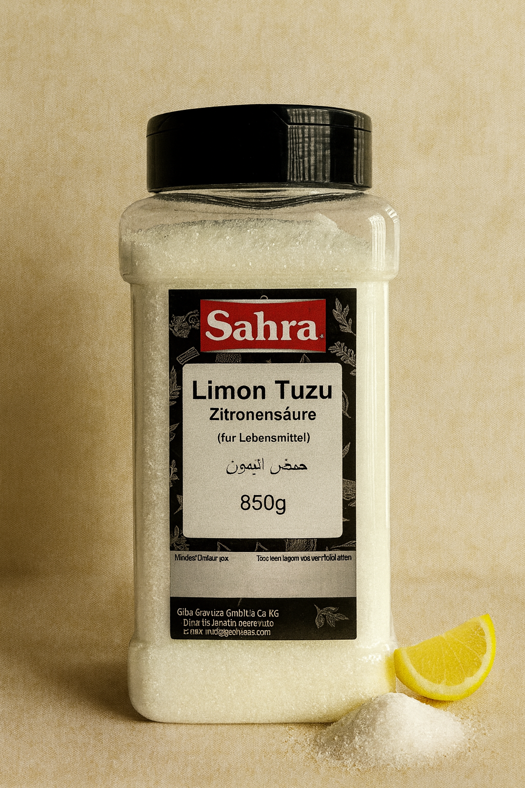Sahra Zitronensäure 850 g