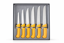 Küchenmesser Set – 5-teilig Gelb
