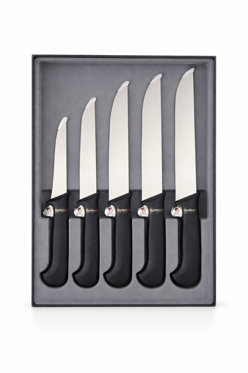 Premium Küchenmesser Set – 5-teilig Schwarz